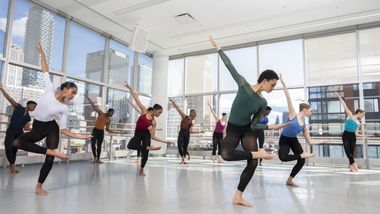 Students of The Ailey School Professional Division. Photo by Nir Arieli