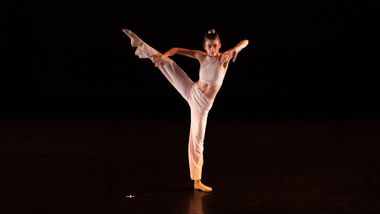 Ailey School BFA Student in Brice Mousset's MOI. Photo by Rosalie O'Connor