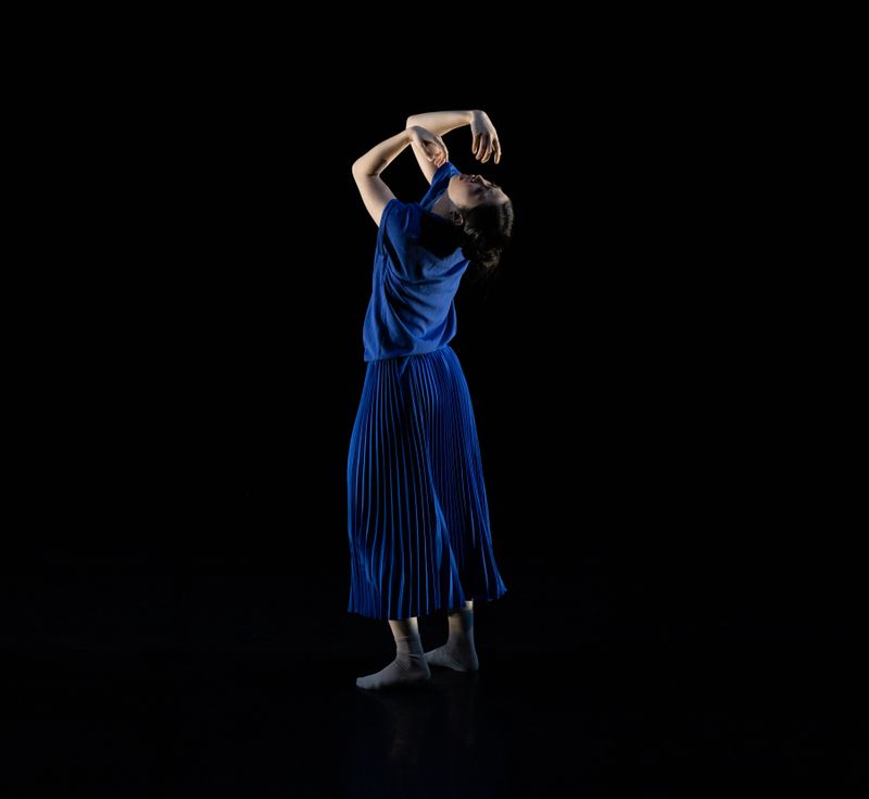 Ailey School BFA Student in Brice Mousset's Maybe. Photo by Rosalie O'Connor