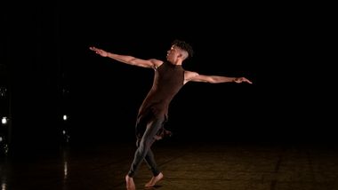 Ailey School BFA Student in in this image by Wendell Gray II. Photo by Christopher Duggan
