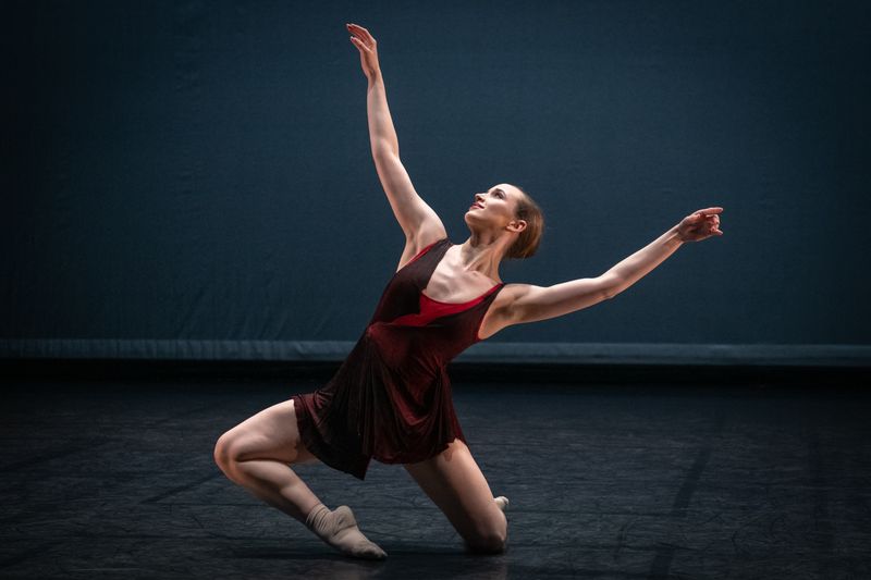Ailey School BFA Student in Made Un Made by Hanna Brictson. Photo by Christopher Duggan