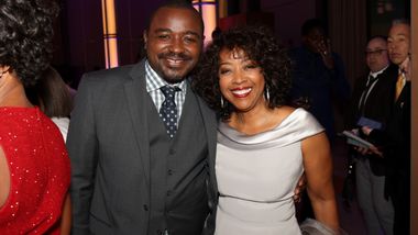 Artistic Director Robert Battle and Honorary Trustee Gina Adams at Ailey's 2023 Washington, D.C. Gala