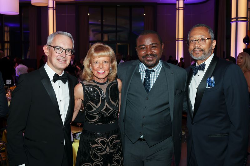 Bennett Rink, Daria Wallach, Robert Battle, and Anthony Kendall at Ailey's 2023 Washington, D.C. Gala