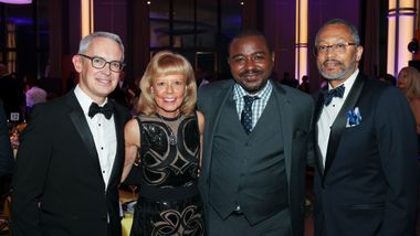 Bennett Rink, Daria Wallach, Robert Battle, and Anthony Kendall at Ailey's 2023 Washington, D.C. Gala