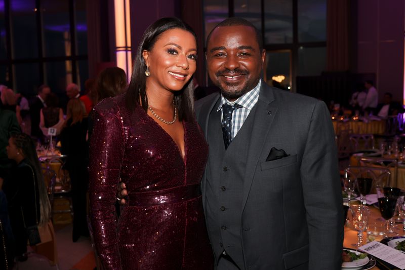 Gala Co-Chair and Board Member Sela Collins and Artistic Director Robert Battle at Ailey's 2023 Washington, D.C. Gala
