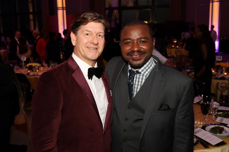 Gala Co-Chair Lyndon Boozer and Artistic Director Robert Battle at Ailey's 2023 Washington, D.C. Gala