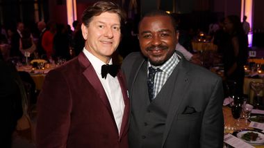 Gala Co-Chair Lyndon Boozer and Artistic Director Robert Battle at Ailey's 2023 Washington, D.C. Gala