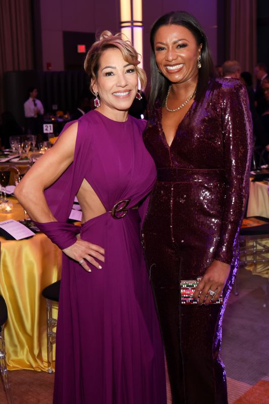 Gala Co-Chairs Lisa Warner Wardell and Sela Collins at Ailey's 2023 Washington, D.C. Gala