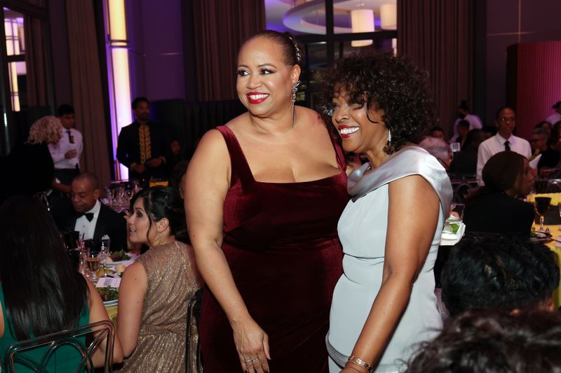 Gala Vice Chair Nicole Venable and Honorary Trustee Gina Adams at Ailey's 2023 Washington, D.C. Gala