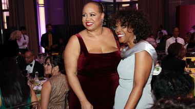 Gala Vice Chair Nicole Venable and Honorary Trustee Gina Adams at Ailey's 2023 Washington, D.C. Gala