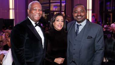 Gala Vice Chairs Lawrence Duncan, Joyce Brayboy, and Robert Battle at Ailey's 2023 Washington, D.C. Gala