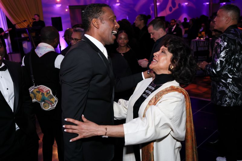 Leon and Phylicia Rashad at Ailey's 2023 Washington, D.C. Gala