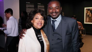 Phylicia Rashad and Artistic Director Robert Battle at Ailey's 2023 Washington, D.C. Gala