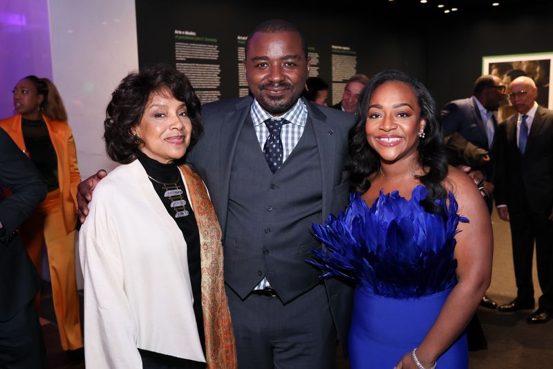 Phylicia Rashad, Artistic Director Robert Battle, and Brandie Sutton at Ailey's 2023 Washington, D.C. Gala