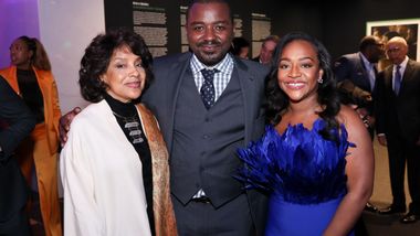 Phylicia Rashad, Artistic Director Robert Battle, and Brandie Sutton at Ailey's 2023 Washington, D.C. Gala