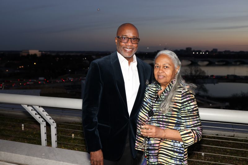 The Ailey School Co-Director Tracy Inman and Vera Wells at Aileys 2023 Washington, D.C.Gala