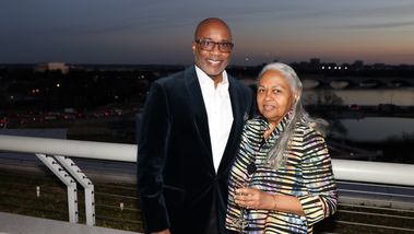 The Ailey School Co-Director Tracy Inman and Vera Wells at Aileys 2023 Washington, D.C.Gala