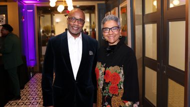 The Ailey School Co-Directors Tracy Inman and Melanie Person at Ailey's 2023 Washington, D.C. Gala