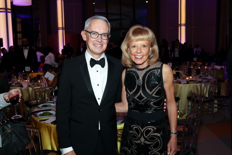 Executive Director Bennett Rink and Board President Daria Wallach at Ailey's 2023 Washington, D.C. Gala