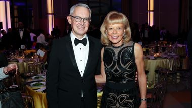 Executive Director Bennett Rink and Board President Daria Wallach at Ailey's 2023 Washington, D.C. Gala