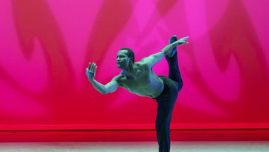 Alvin Ailey American Dance Theater's Christopher Taylor in Alvin Ailey's Revelations