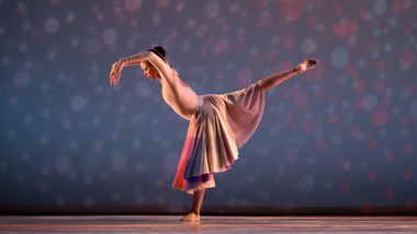 Ailey II's Kali Marie Oliver in Alvin Ailey's The Lark Ascending. Photo by Nir Arieli