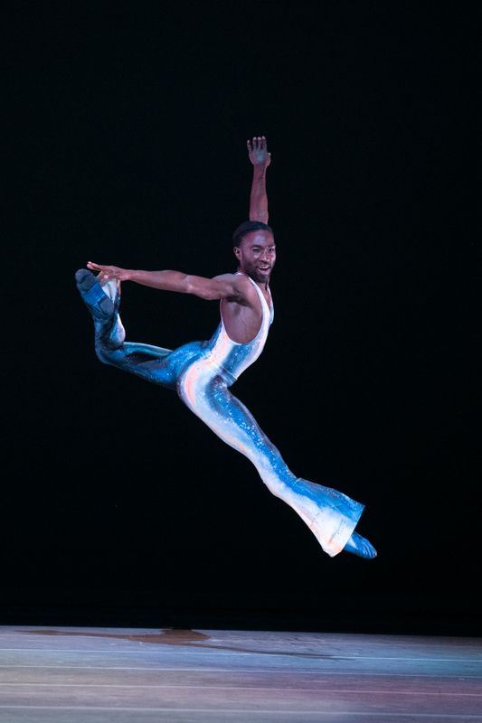 Ailey's Chalvar Monteiro in Alvin Ailey's Night Creature