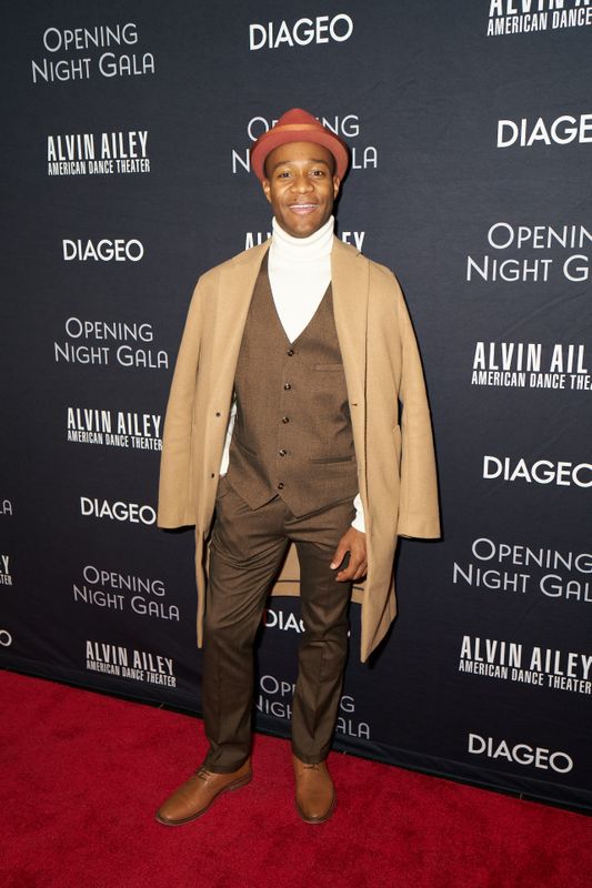 Alvin Ailey American Dance Theater's Xavier Mack at the 2023 Opening Night Gala