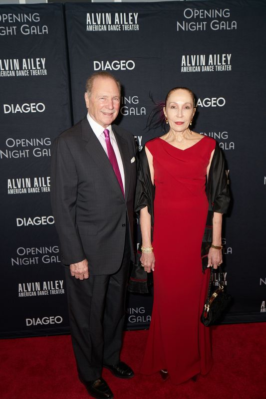 Board Member Arthur and Elizabeth Mirante at Ailey's 2023 Opening Night Gala. Photo by Pete Monsanto