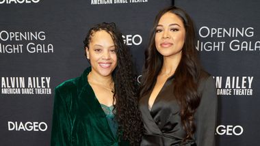 Bianca Lawson and Kamille Gordy at Ailey's 2023 Opening Night Gala