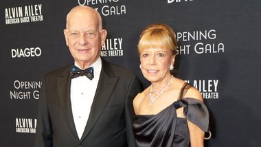 Board Chairman and Gala Co-Chair Daria L. and Eric J. Wallach at Ailey's 2023 Opening Night Gala