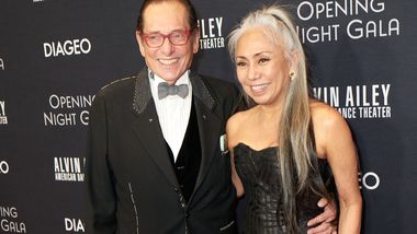 Choreographer and former Ailey dancer Elizabeth Roxas-Dobrish and Robert Dobrish at Ailey's 2023 Opening Night Gala