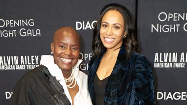 Choreographer Hope Boykin and Nicolette Robinson at Ailey's 2023 Opening Night Gala