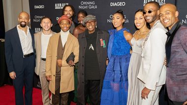 Honoree and Artistic Director Emerita Judith Jamison with Ailey Company Members at the 2023 Opening Night Gala