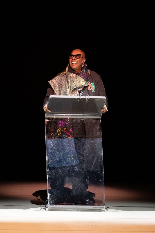 Honoree and Artistic Director Emerita Judith Jamison delivers Opening Remarks at Ailey's 2023 Opening Night Gala