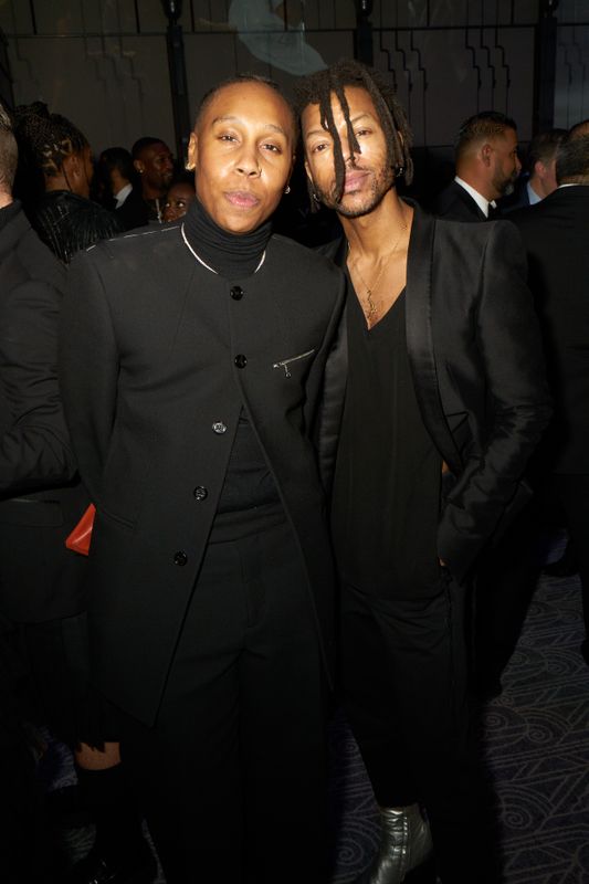 Lena Waithe and Dario Calmese at Ailey's 2023 Opening Night Gala