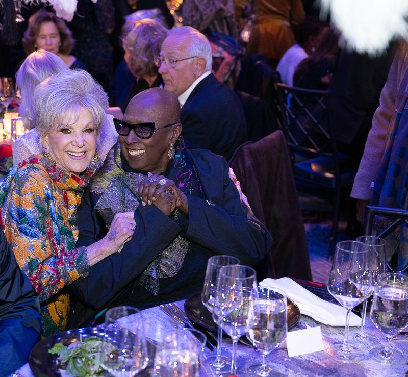 Co-Chair Elaine Wynn and Artistic Director Emerita Judith Jamison at Ailey's 2023 Opening Night Gala