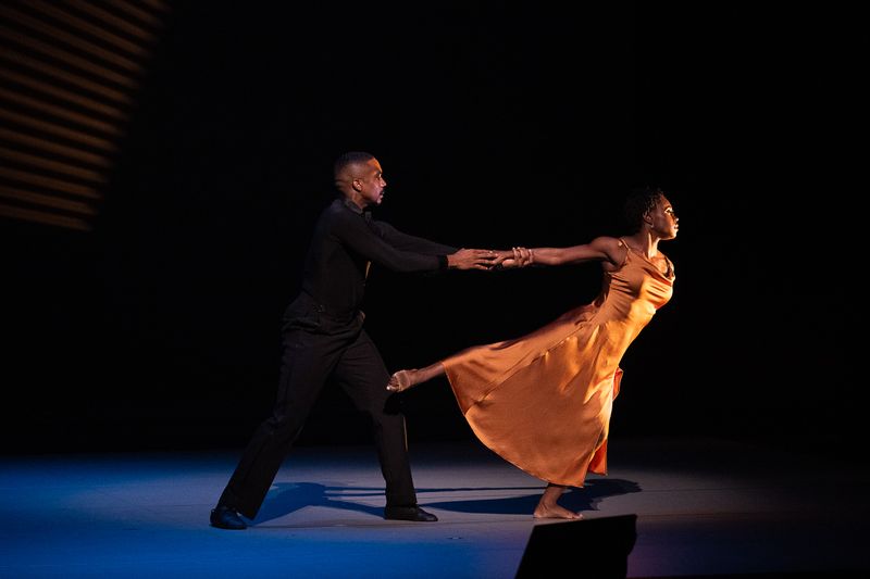 Ailey's Ashley Green and Michael Jackson Jr. performing A Tribute and Celebration for Judith Jamison at Ailey's 2023 Opening Night Gala