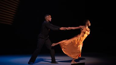 Ailey's Ashley Green and Michael Jackson Jr. performing A Tribute and Celebration for Judith Jamison at Ailey's 2023 Opening Night Gala
