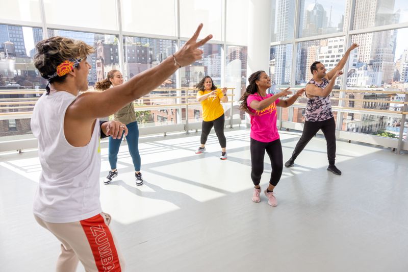 Zumba with Will Negrillo at Ailey Extension. Photo by Whitney Browne
