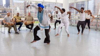 Afro Cuban with La Mora at Ailey Extension. Photo by Whitney Browne