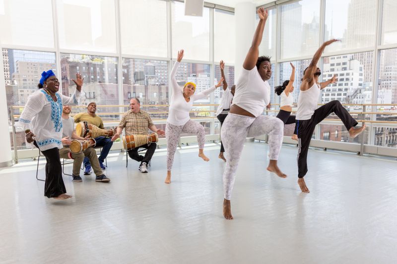 Afro Cuban with La Mora at Ailey Extension. Photo by Whitney Browne
