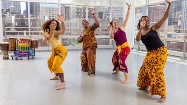 West African at Ailey Extension. Photo by Whitney Browne