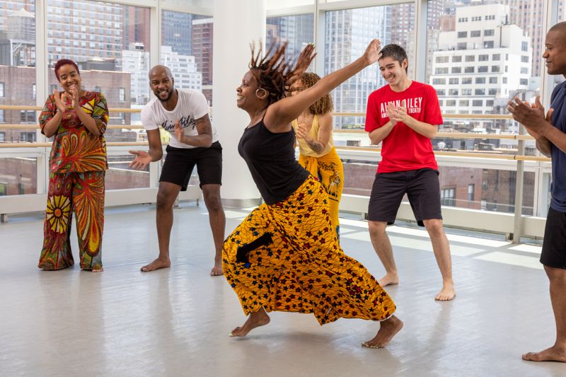 West African at Ailey Extension. Photo by Whitney Browne