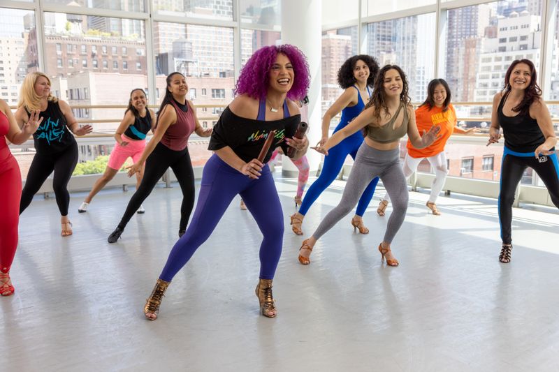 Mambo with Katherine Jimenez at Ailey Extension. Photo by Whitney Browne