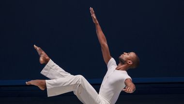 Alvin Ailey American Dance Theater's Christopher Wilson in Alvin Ailey's Revelations