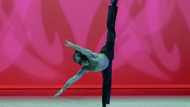 Alvin Ailey American Dance Theater's James Gilmer in Alvin Ailey's Revelations