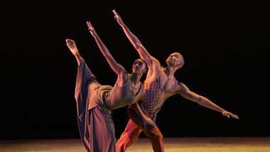 Alvin Ailey American Dance Theater's Corrin Rachelle Mitchell and Yannick Lebrun in Alvin Ailey's Revelations