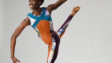 Student from the AileyFordham BFA Program. Photo by Nir Arieli