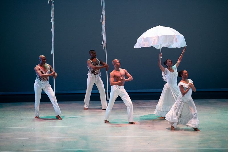 Alvin Ailey American Dance Theater in Alvin Ailey's Revelations at the 2023 Ailey Spirit Gala